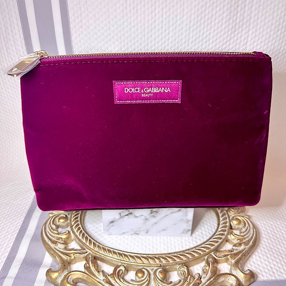 NEW Dolce and Gabbana Velvet Bag - Picture 1 of 8